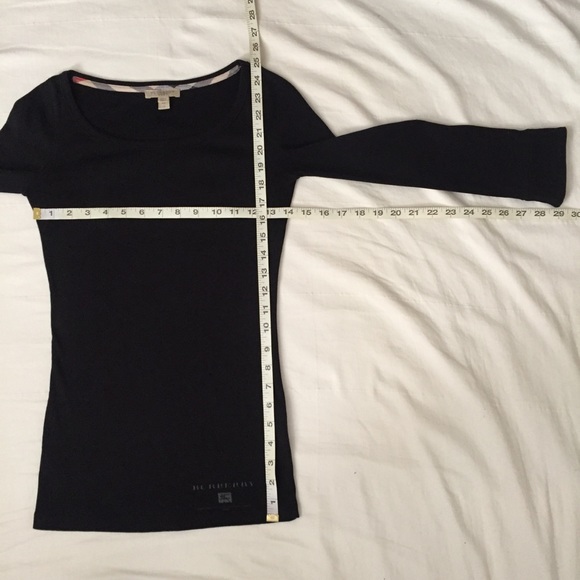 Burberry Brit XS Black Cotton Top - Picture 7 of 8